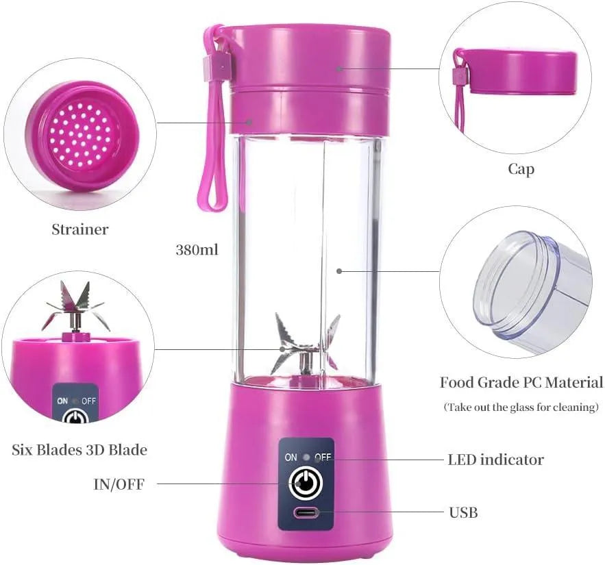 Portable Electric Juicer Blender