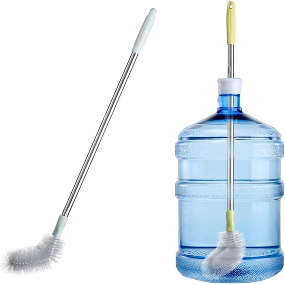 19 Litre Water Bottle Cleaning Brush with Stainless Steel Rod