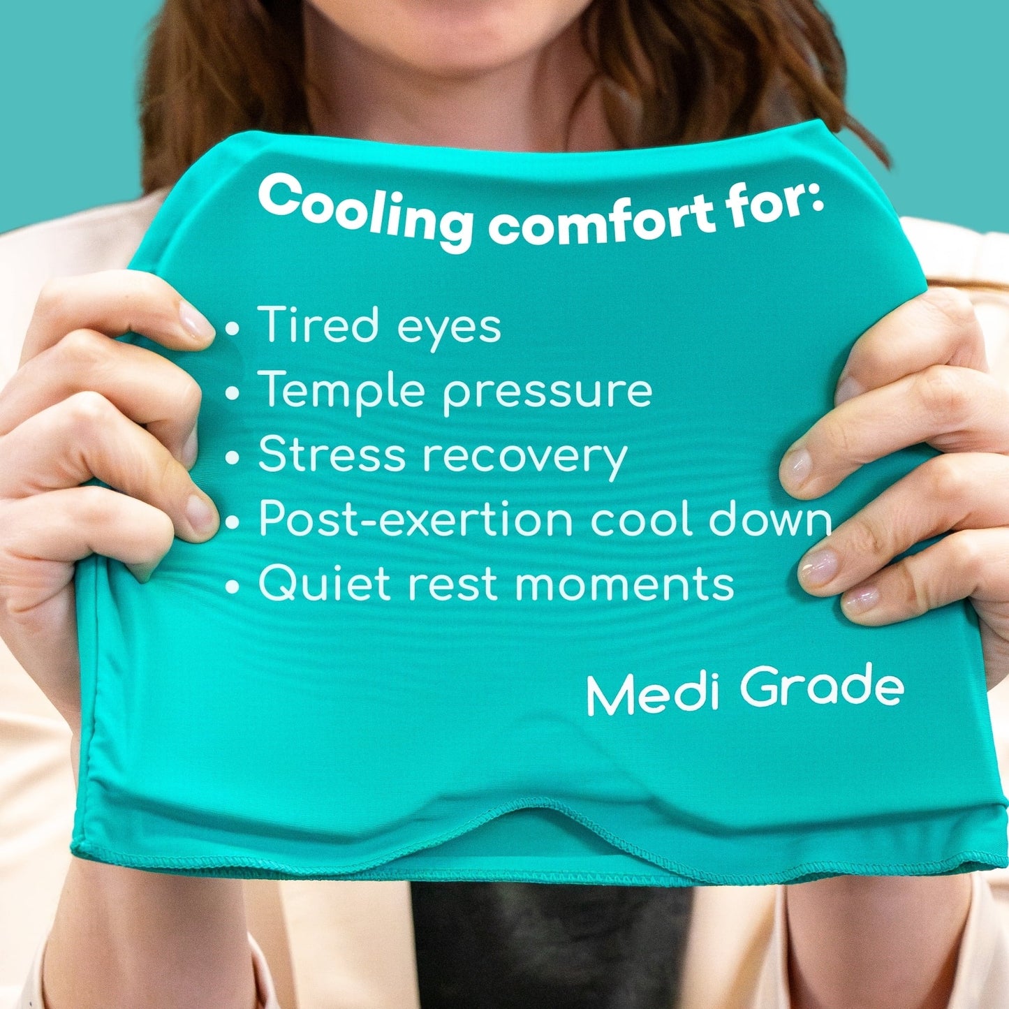 Migraine Relief Cap – Cooling Gel Headache Hat & Cold Therapy Mask