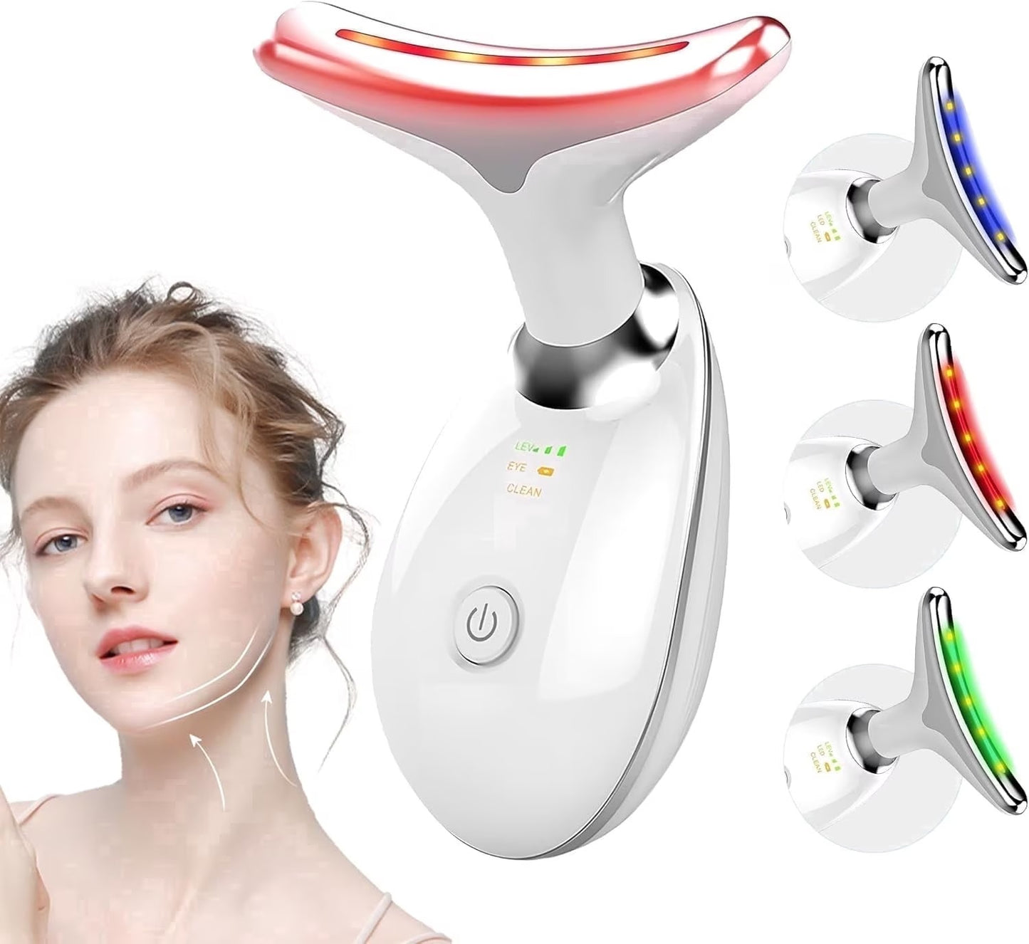 3-in-1 EMS Electric Face Massager – Anti-Wrinkle & Skin Tightening Device
