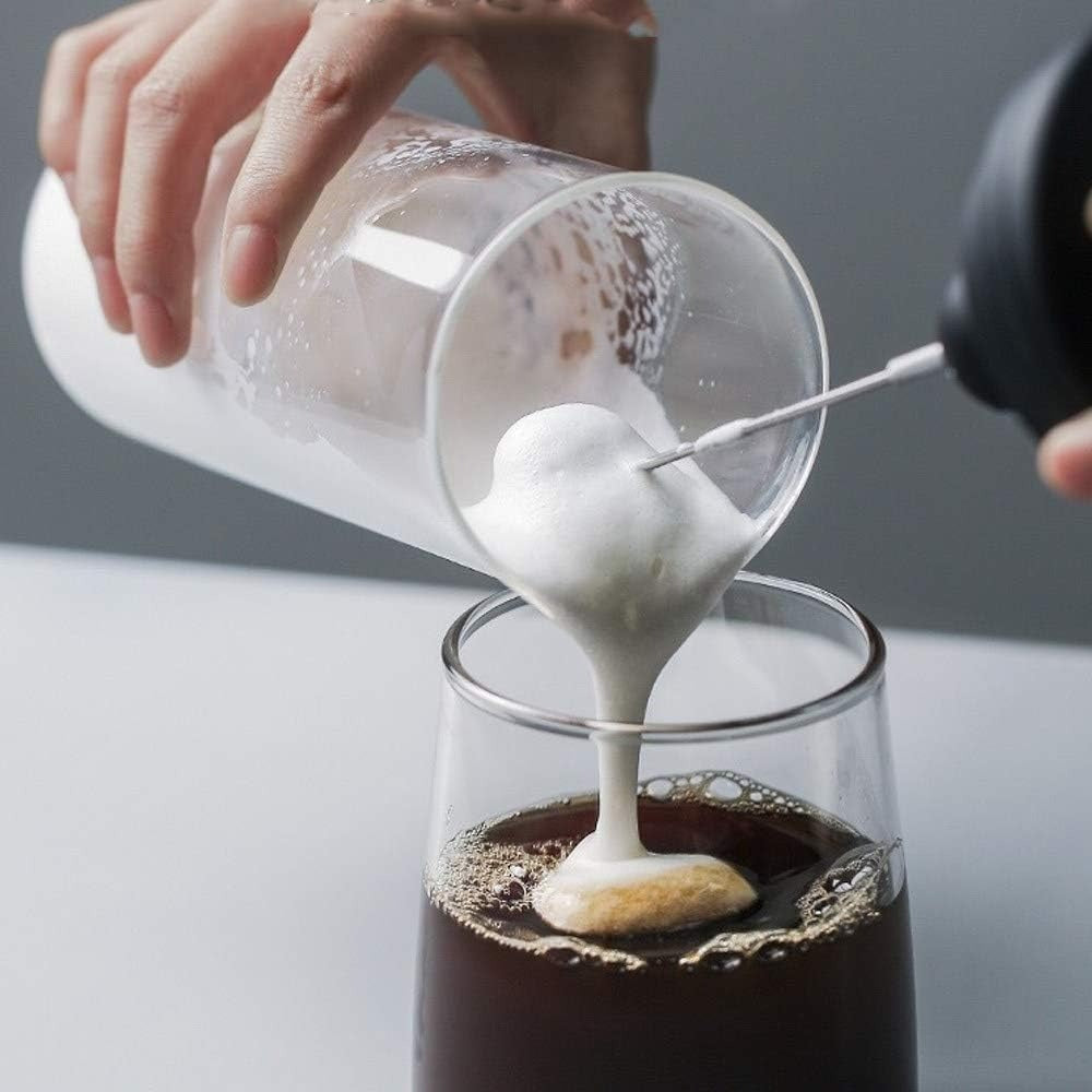 2-in-1 Rechargeable Coffee Beater & Electric Milk Frother | Portable Handheld Drink Mixer